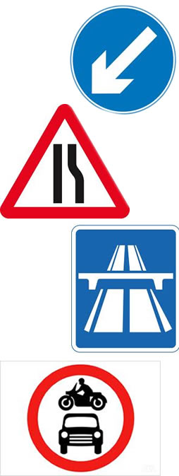 road signs